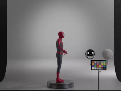 The Amazing Spider-Man Low-poly 3D model