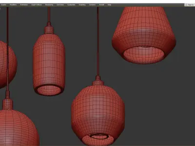 ELSE GLASS Low-poly 3D model