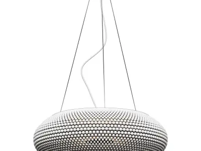 Ideal Lux PASHA SP10 ORO pendant lamp 3D model