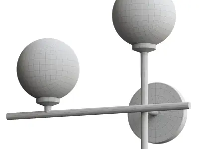 Metal sconce 3D model purchase