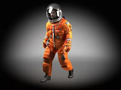 ACES - US Advanced Crew Escape Suit 3D model