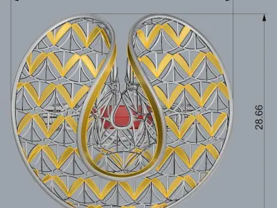  FUSION LIGHT RING COLLECTION-RB05- 3D print model