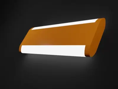 Wall lamp 3D model