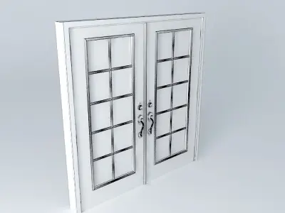portaedson french door Free 3D model