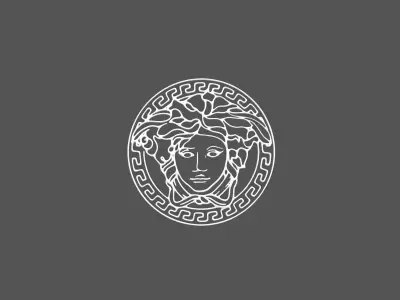 Gianni Versace Logo v1 002 Free 3D model