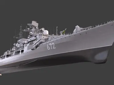  Sovremenny Class Type 956 Destroyer 