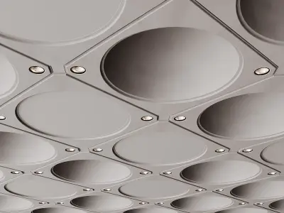 Modern Ceiling Design 3D model
