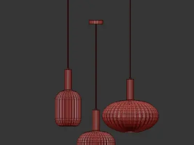 IRIS pendant 3D model