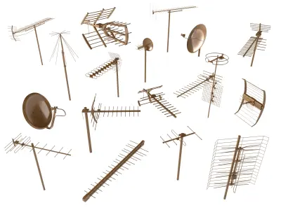 Antenna Set 3D model