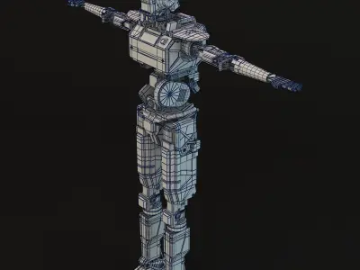 Chappie star wars robot 3D model
