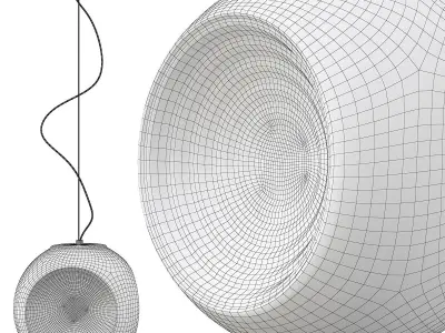 Fabbian eyes pendant Low-poly 3D model