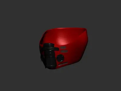 helmet mask high poly sculpt 3d printable 3D model