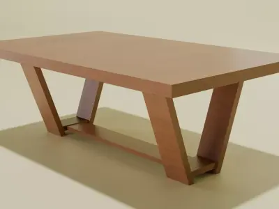 Mesa-table Free 3D model