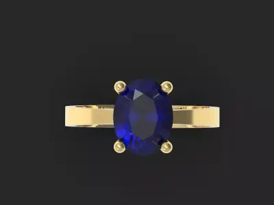 ring and earrings for 3D printing Free 3D print model