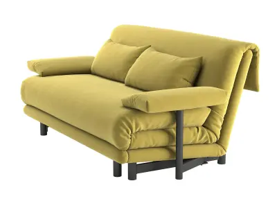 Multy Bedsettee 155 with Armrests 3D model