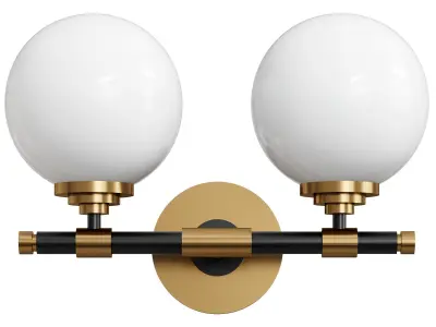 Albany 2 Light Vanity Sconce By Arhaus 3D model