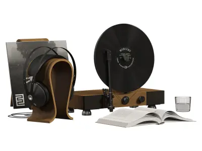 Vinyl Decorative Set 3D model