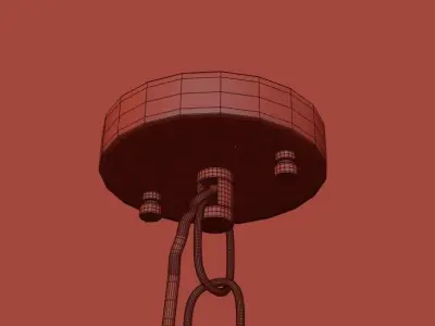 Marcella Hloya Chandelier light 3D model