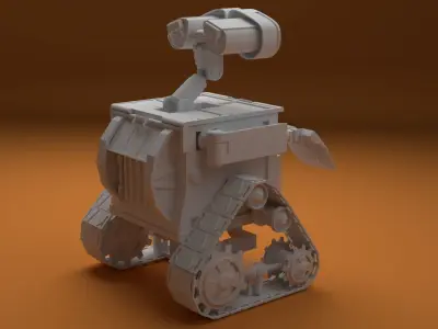 Wall-E wall e robot 3D model