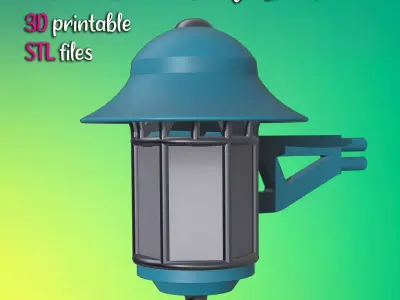 Miniature House Lantern 3D print model