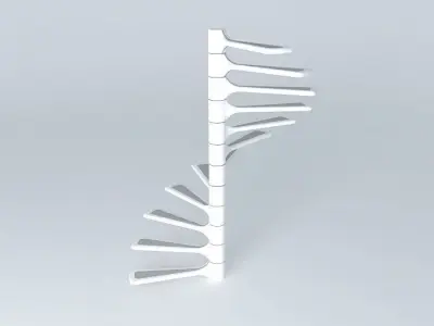 Spiral staircase Free 3D model