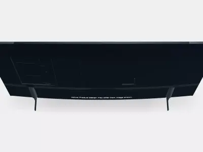 Crystal UHD 4K AU8000 smart TV 2021 3D model