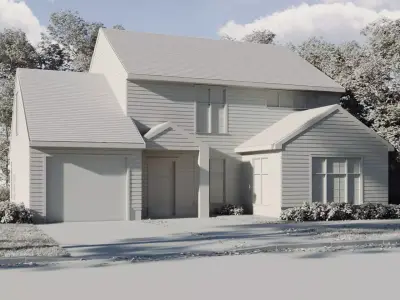 USA Neighbourhood 2 3D model