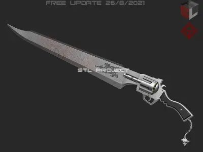 Squall Leonhart 3D print model