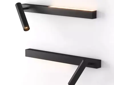 Hello wall lamp 3D model