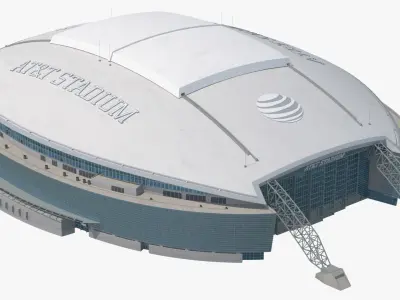ATT Stadium Building 3D model
