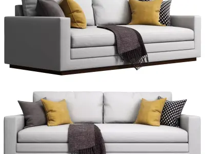 Wesley Hall - Dapper Sofa 3D model