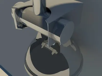lamp 1 pendant light 3D model