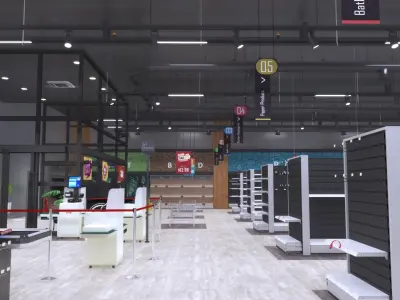  Big Supermarket - No Rack Product 