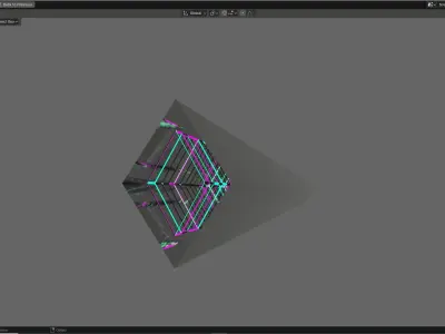 Abstract Diamond Loop 3D model