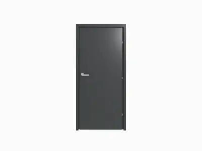 Interior Door 05 3D model