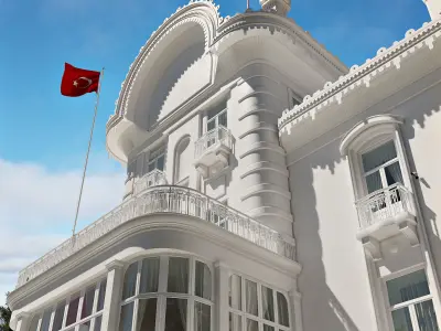 Exterior Trabzon Ataturk Mansion 3D model