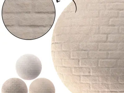 Brick Paint 01 - Seamless Texture