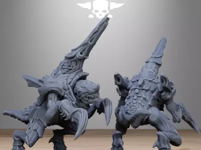 Xenarid Karnyxes 3D print model