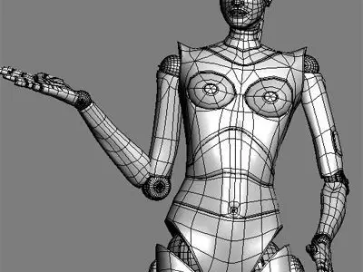 Annadroid 3000 3D model