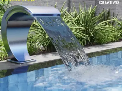 KEVIN cobra console lumion fountain Low-poly 3D model