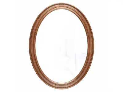 Mirror in a wooden frame GZ-M1053 3D model