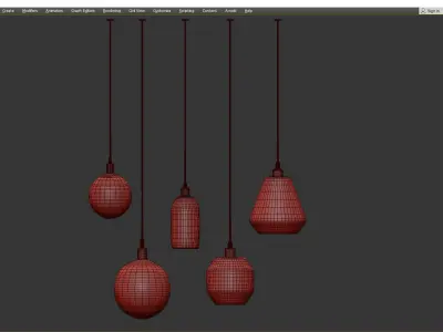 ELSE GLASS Low-poly 3D model