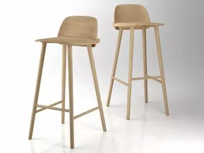 Nerd Bar Stool 3D model