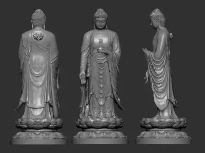 Buddha 3D print model