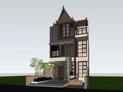 Classic House 3D model order