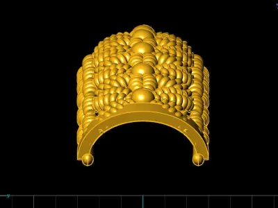 Women kara Indian style madrassi 3D print model 3D print model