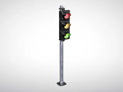 Traffic Light 3D model