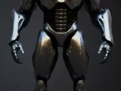 Robot 3D model 19