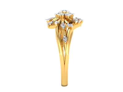  Women Ring Render 3dm STL MTL SLC JCD OBJ FBX Details 3D print model 53