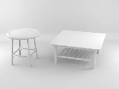 street table  3D model